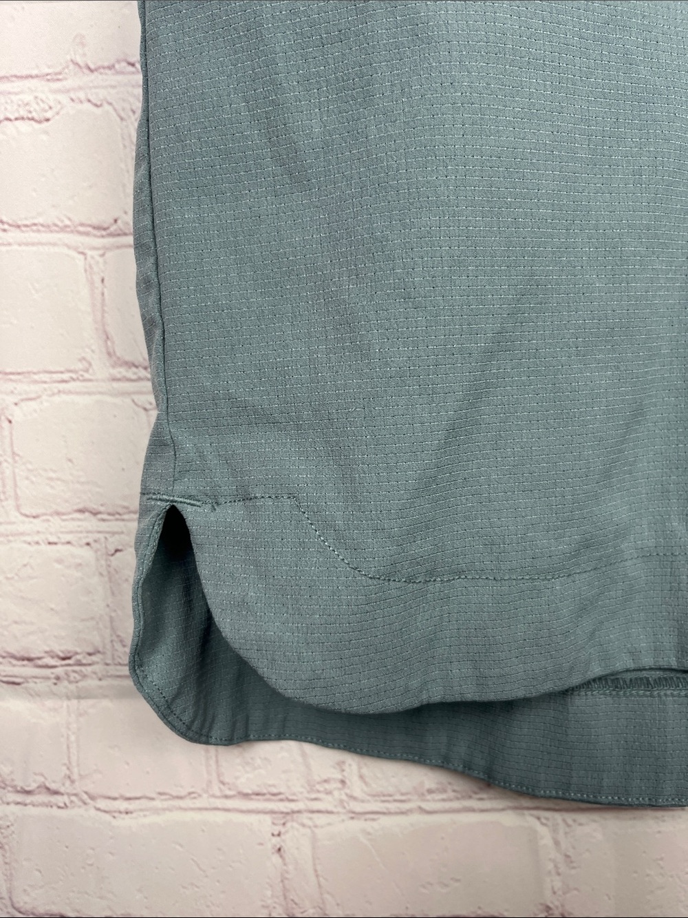 Duluth Trading Co Light Teal Stretch Skort - Picture 3 of 11